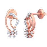 18K Gold & Diamond Women Earring KRB40047E